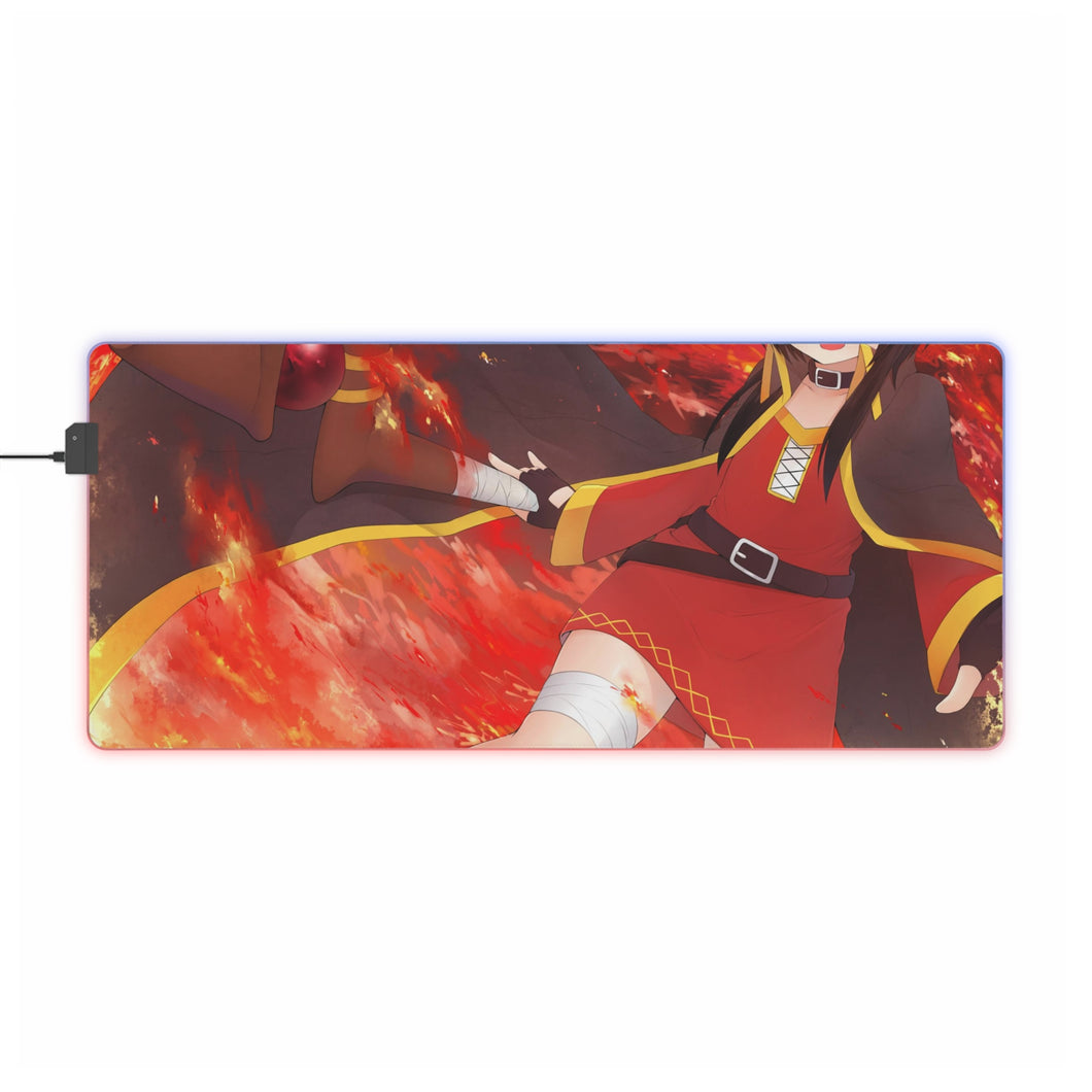 Megumin RGB LED Mouse Pad (Desk Mat)