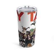 Fairy Tail Natsu Dragneel, Erza Scarlet, Gray Fullbuster, Lucy Heartfilia, Happy Tumbler 20oz