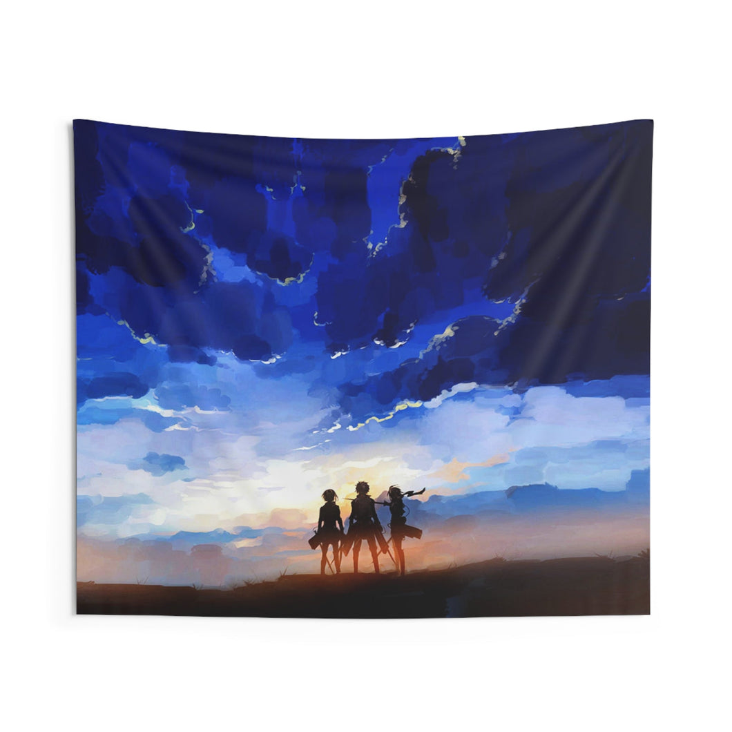 Shingeki no Kyojin - Sunset Indoor Wall Tapestry