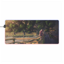 Load image into Gallery viewer, Koe No Katachi Shouko Nishimiya, Shouya Ishida RGB LED Mouse Pad (Desk Mat)
