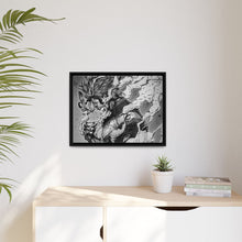 Load image into Gallery viewer, All Might Plus Ultra Canvas Framed Art Print
