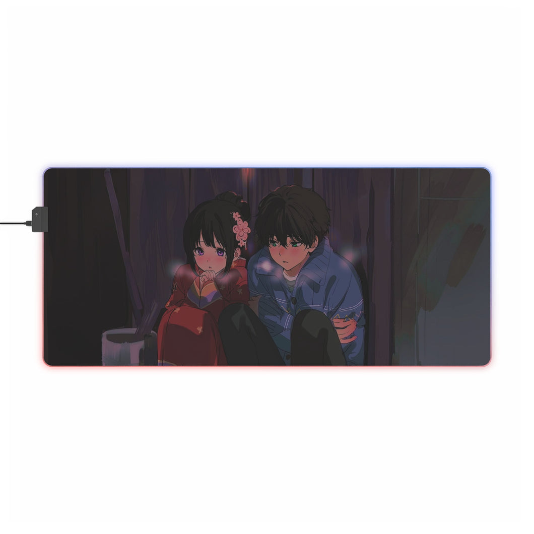 Hyouka Eru Chitanda RGB LED Mouse Pad (Desk Mat)