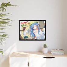Load image into Gallery viewer, Aqua and Kazuma Canvas Framed Art Print
