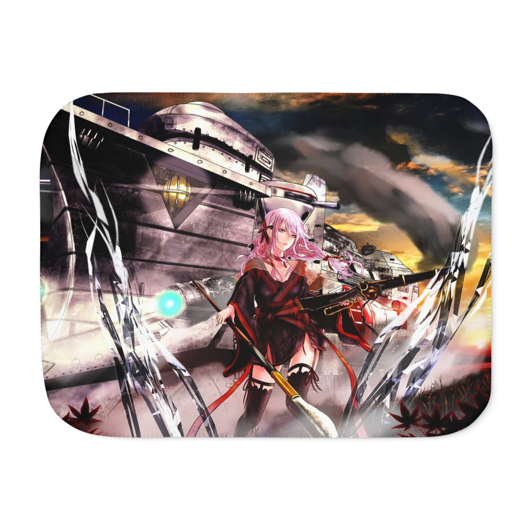 Anime Guilty Crown Sherpa Blanket