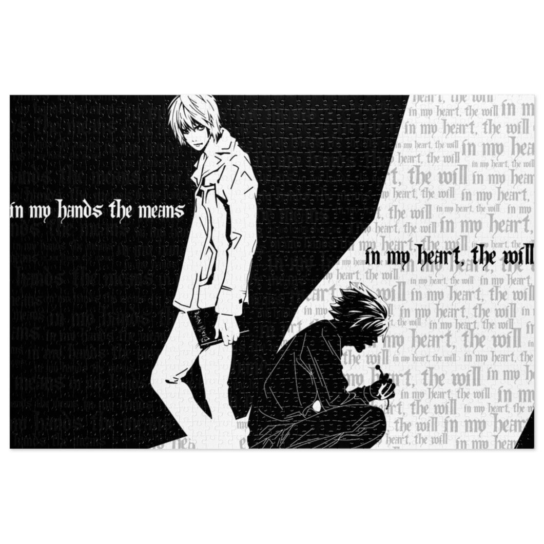 Anime Death Noter Jigsaw Puzzle