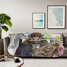 Load image into Gallery viewer, Code Geass Suzaku Kururugi, Nunnally Lamperouge Sherpa Blanket
