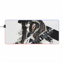 Load image into Gallery viewer, Durarara!! Izaya Orihara RGB LED Mouse Pad (Desk Mat)

