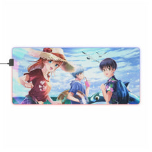 Load image into Gallery viewer, Kagura (Gintama) RGB LED Mouse Pad (Desk Mat)
