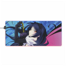 Load image into Gallery viewer, Accel World Kuroyukihime RGB LED Mouse Pad (Desk Mat)
