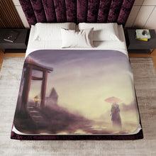 Load image into Gallery viewer, Anime Samurai Champloo Sherpa Blanket
