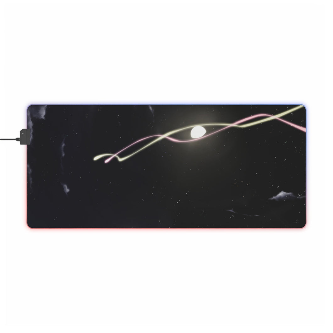Magical Girl Lyrical Nanoha RGB LED Mouse Pad (Desk Mat)
