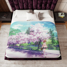 Load image into Gallery viewer, Anime Clannad Sherpa Blanket
