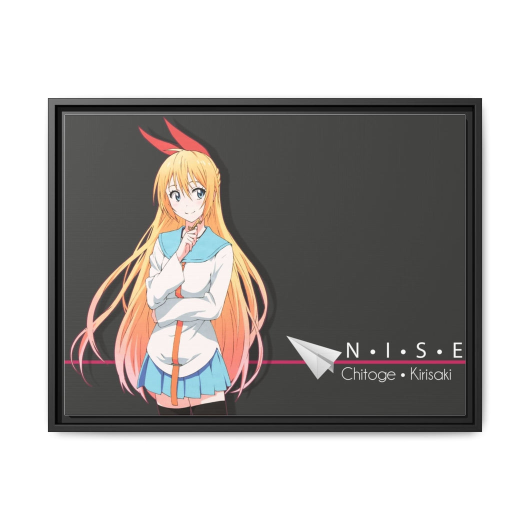 Anime Nisekoi Canvas Framed Art Print