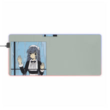 Load image into Gallery viewer, Chobits RGB LED Mouse Pad (Desk Mat)
