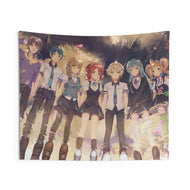 Kiznaiver Chidori Takashiro, Katsuhira Agata, Noriko Sonozaki, Niko Niiyama, Yoshiharu Hisomu Indoor Wall Tapestry