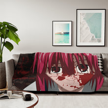 Load image into Gallery viewer, Anime Elfen Lied Sherpa Blanket

