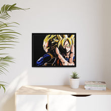 Load image into Gallery viewer, Goku &amp; Vegeta Canvas Framed Art Print
