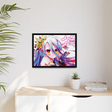 Load image into Gallery viewer, Anime No Game No Life Canvas Framed Art Print

