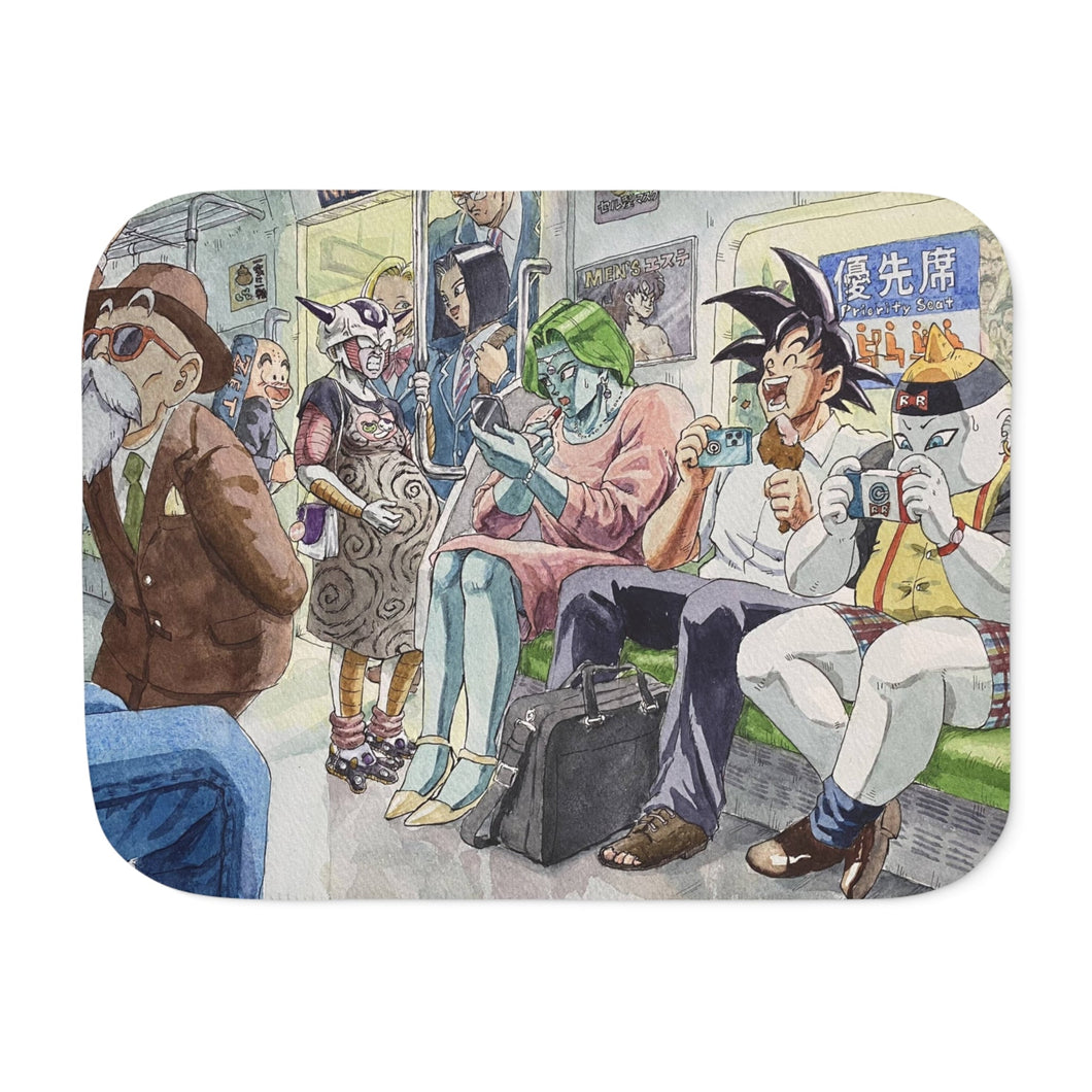 Anime Dragon Ball Sherpa Blanket