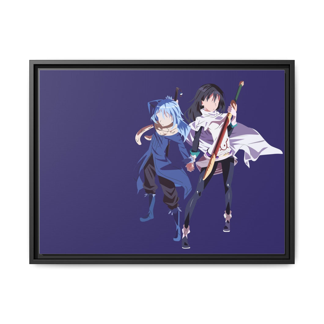 Rimura Tempest & Shizue Izawa Minimalist Canvas Framed Art Print