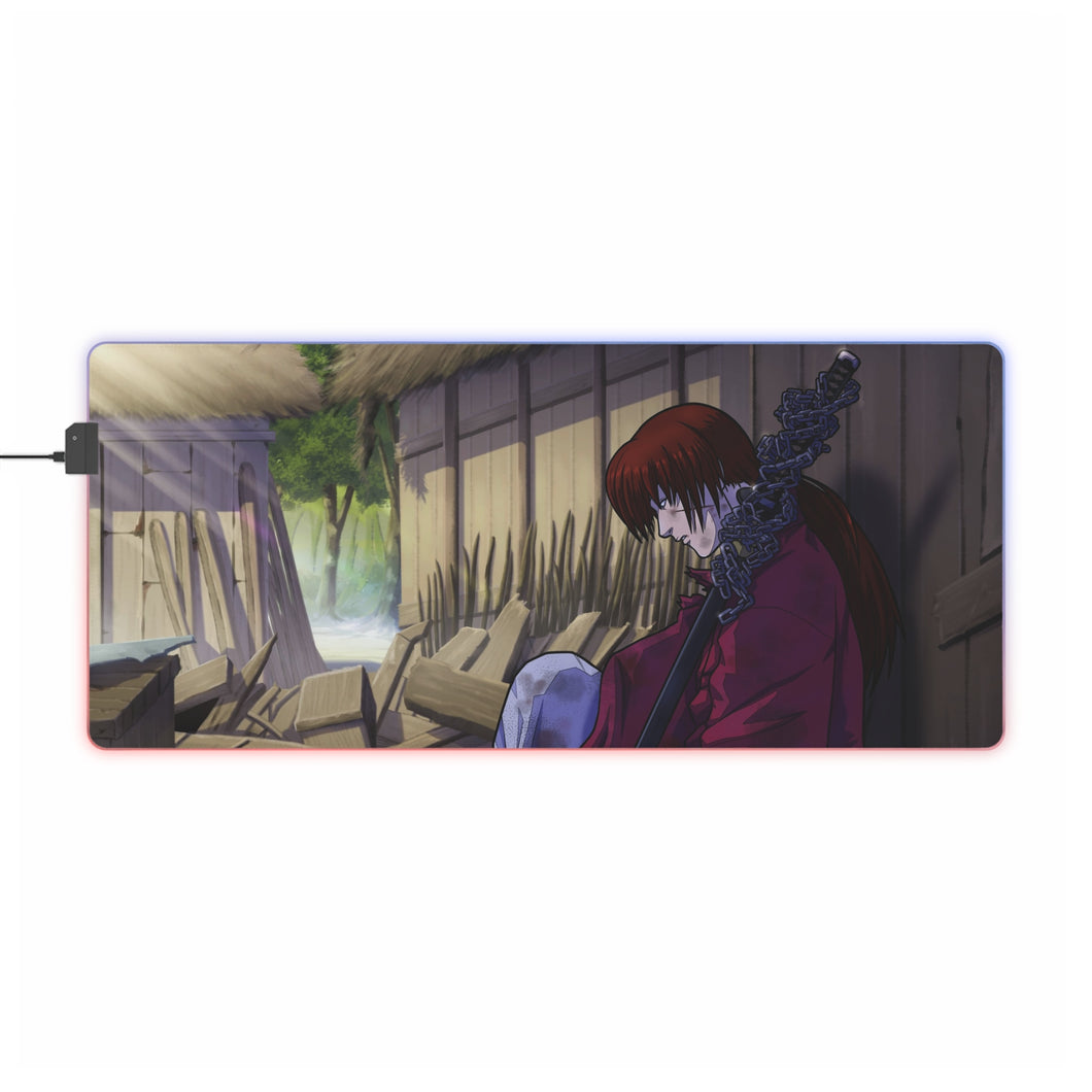 Anime Rurouni Kenshin RGB LED Mouse Pad (Desk Mat)
