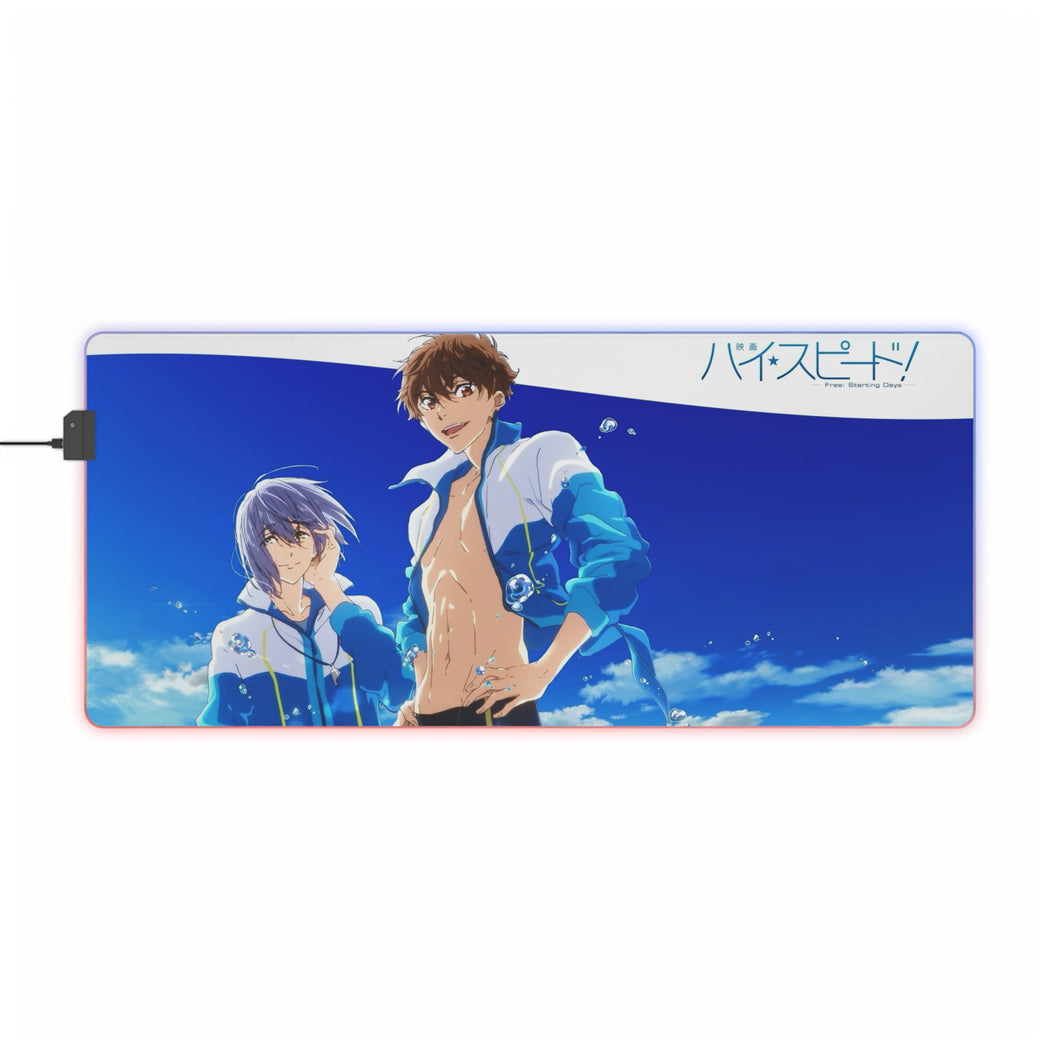 Free! RGB LED Mouse Pad (Desk Mat)