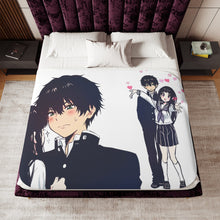 Load image into Gallery viewer, Eru Chitanda  And  Hōtarō Oreki Sherpa Blanket
