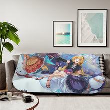 Load image into Gallery viewer, twinkle melodia Sherpa Blanket

