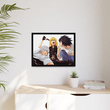 Load image into Gallery viewer, Anime Death Note Canvas Framed Art Print
