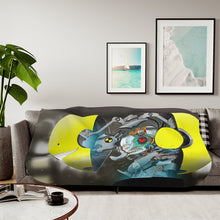Load image into Gallery viewer, Koro-sensei ? Sherpa Blanket
