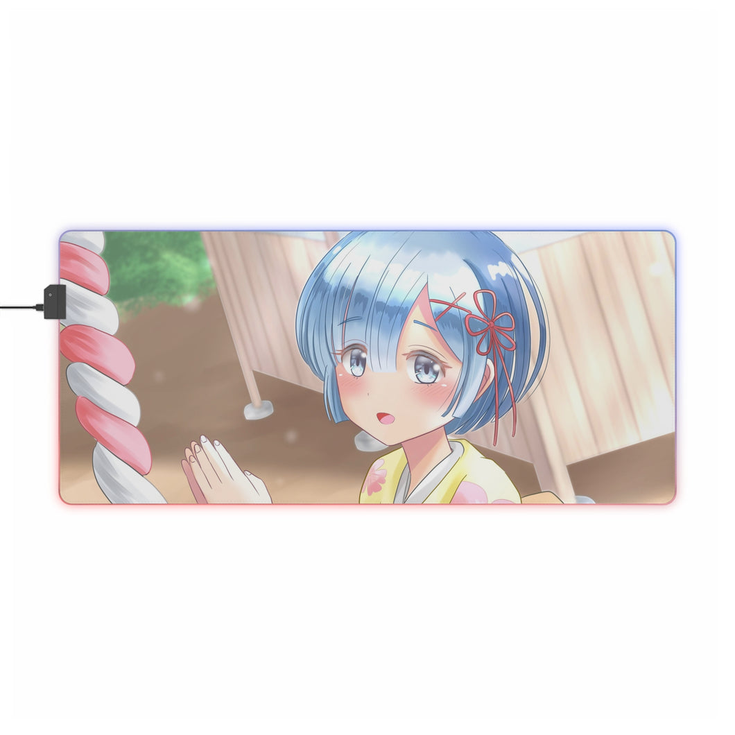 Re:ZERO -Starting Life In Another World- RGB LED Mouse Pad (Desk Mat)