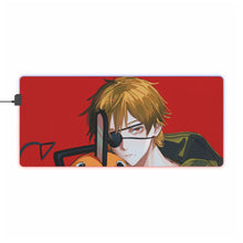 Load image into Gallery viewer, Anime Chainsaw Man RGB LED Mouse Pad (Desk Mat)
