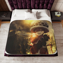 Load image into Gallery viewer, Trafalgar Law Sherpa Blanket
