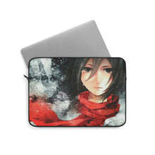 Load image into Gallery viewer, Attack of titan - Mikasa Laptop Sleeve
