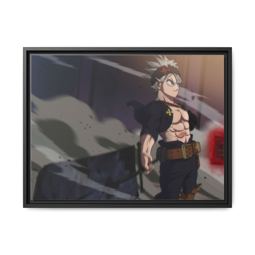 Anime Black Clover Canvas Framed Art Print