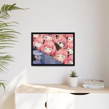 Load image into Gallery viewer, Anime Spy x Family Canvas Framed Art Print

