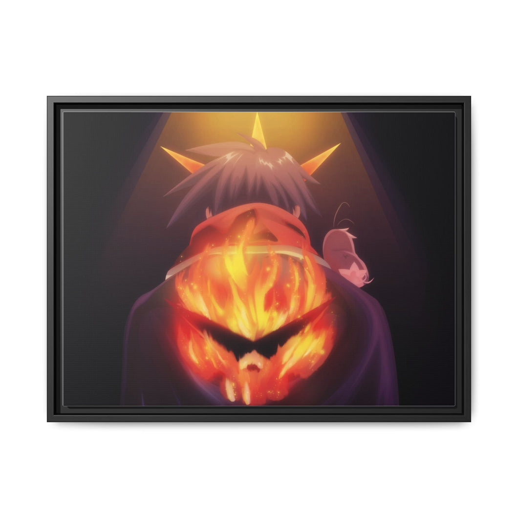 Anime Tengen Toppa Gurren Lagann Canvas Framed Art Print