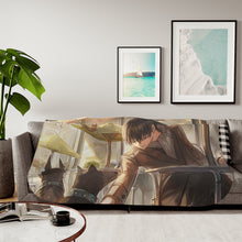 Load image into Gallery viewer, Anime Black Clover Sherpa Blanket
