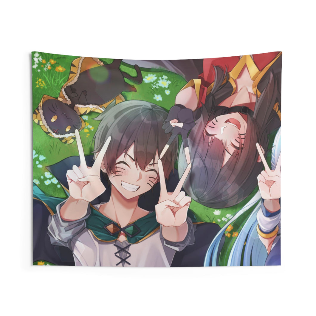 KonoSuba - God’s blessing on this wonderful world!! Indoor Wall Tapestry