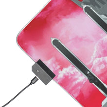 Load image into Gallery viewer, Mirai Nikki Yuno Gasai, Yukiteru Amano RGB LED Mouse Pad (Desk Mat)
