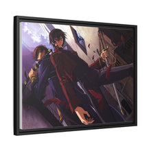 Load image into Gallery viewer, Code Geass Lelouch Lamperouge, Suzaku Kururugi Canvas Framed Art Print
