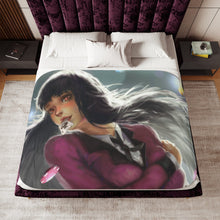 Load image into Gallery viewer, Anime Kakegurui Sherpa Blanket
