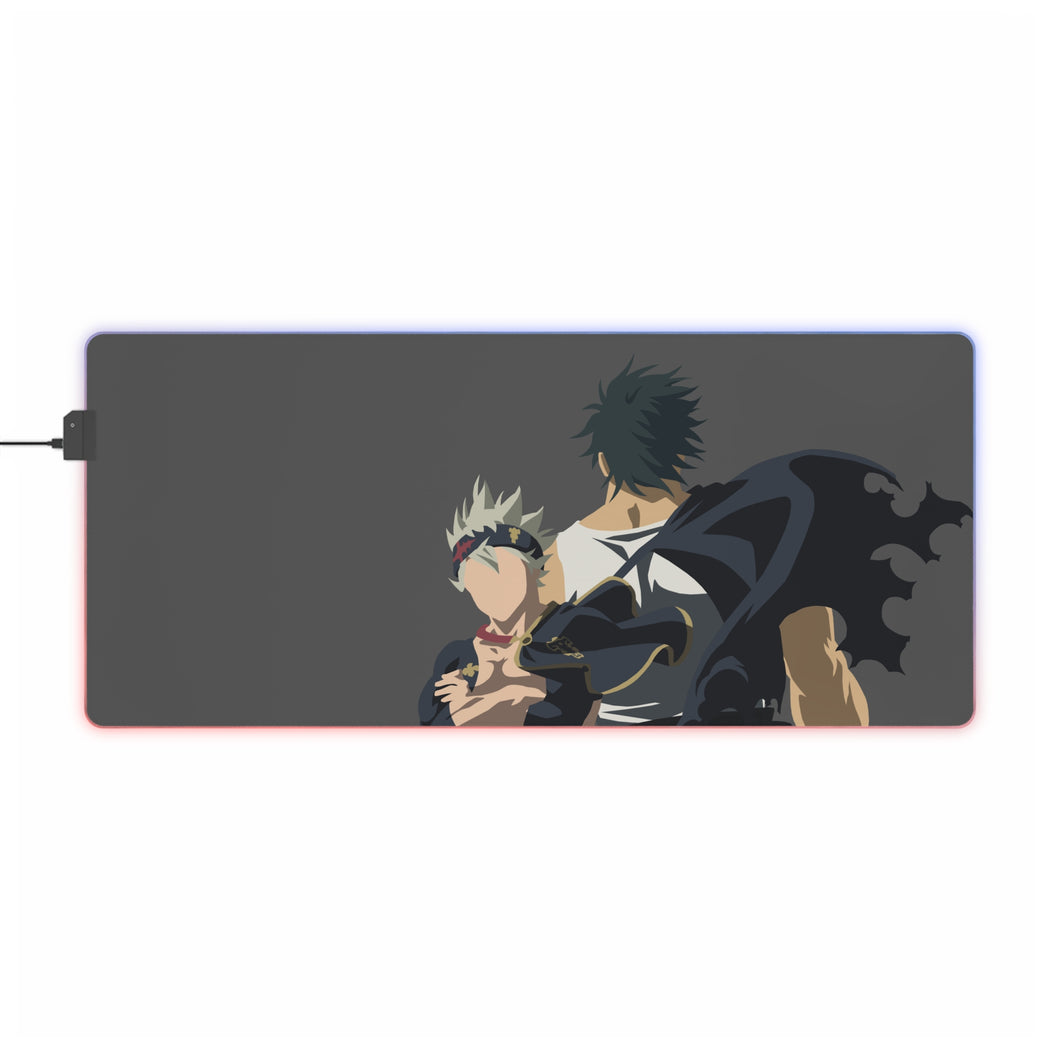 Anime Black Clover RGB LED Mouse Pad (Desk Mat)