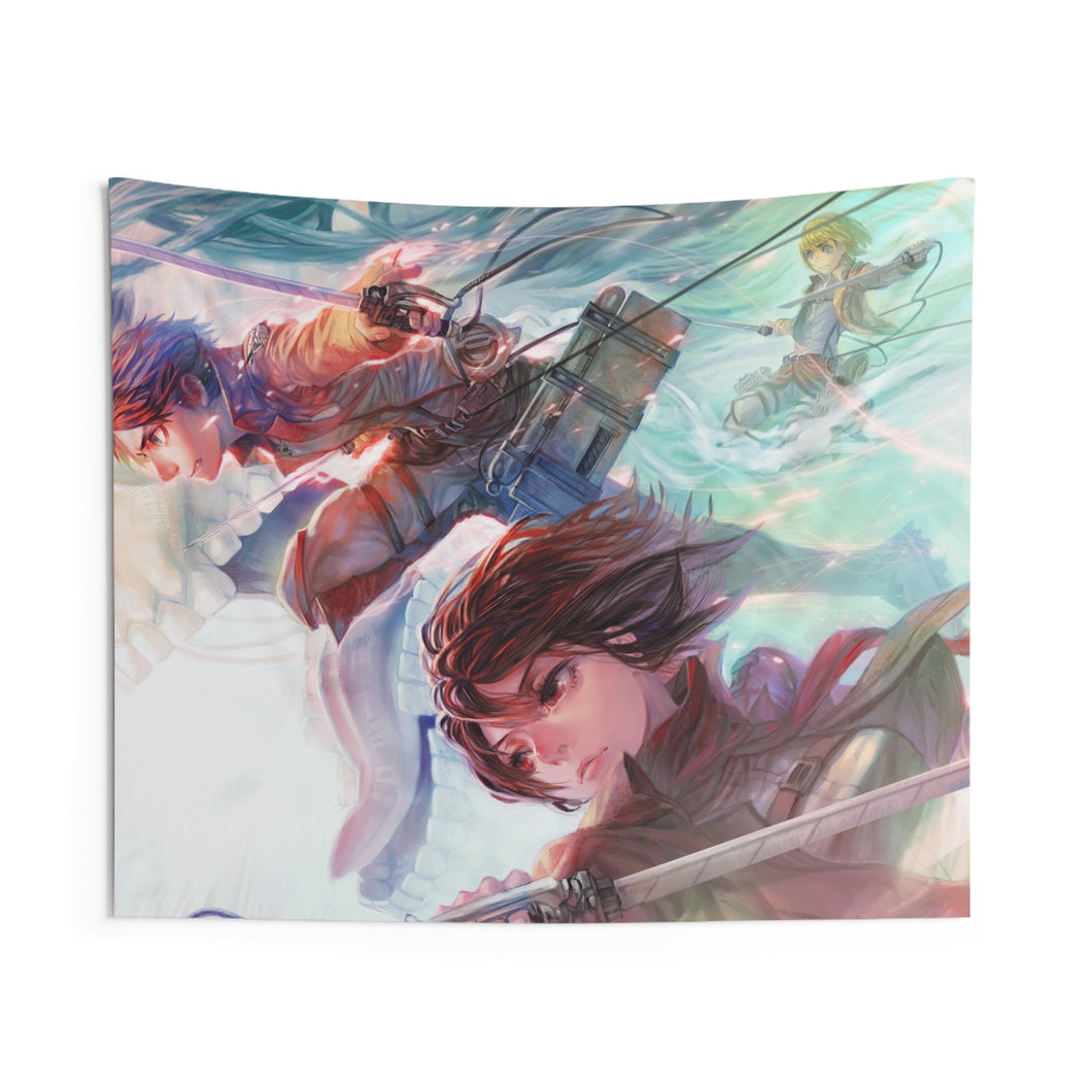 Anime Attack On Titan Indoor Wall Tapestry