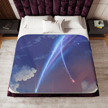 Load image into Gallery viewer, Anime Your Name. Sherpa Blanket
