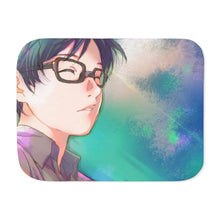 Load image into Gallery viewer, Kousei Arima Sherpa Blanket
