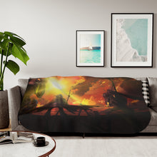 Load image into Gallery viewer, Tengen Toppa Gurren Lagann Sherpa Blanket

