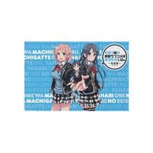 Load image into Gallery viewer, My Teen Romantic Comedy SNAFU Hachiman Hikigaya, Yukino Yukinoshita, Yui Yuigahama Rug
