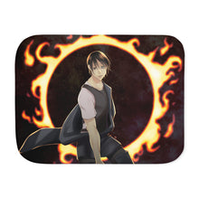 Load image into Gallery viewer, Anime Fire Force Sherpa Blanket
