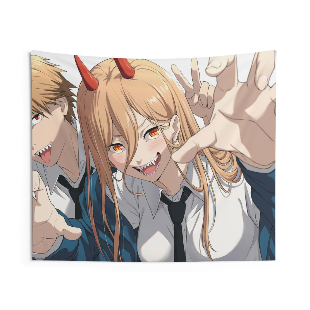Anime Chainsaw Man Indoor Wall Tapestry